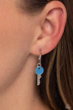Load image into Gallery viewer, Key Performance - Blue Earring