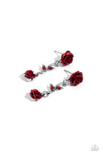 Load image into Gallery viewer, Led by the ROSE - Red Earring