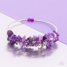 Load image into Gallery viewer, Dainty Deconstruction - Purple Bracelet