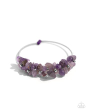 Load image into Gallery viewer, Dainty Deconstruction - Purple Bracelet