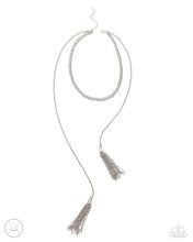 Load image into Gallery viewer, Tassel Theme - Silver Necklace