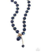Load image into Gallery viewer, Beaming Baroque - Blue Necklace