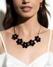 Load image into Gallery viewer, Floral Fun - Black Necklace
