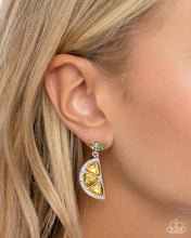 Load image into Gallery viewer, Lady Lemon - Yellow Earring