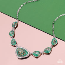 Load image into Gallery viewer, Discreet Dazzle - Green Necklace
