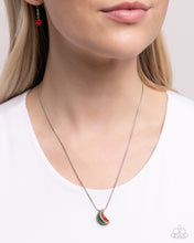 Load image into Gallery viewer, Watermelon Wardrobe - Red Necklace