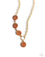 Load image into Gallery viewer, Savory Stone - Brown Necklace