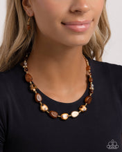 Load image into Gallery viewer, Spotted Safari - Brown Necklace