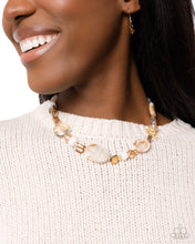 Load image into Gallery viewer, Apartment Abstract - Brown Necklace