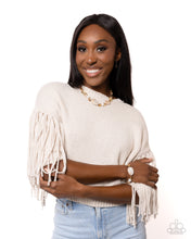 Load image into Gallery viewer, Apartment Abstract - Brown Necklace