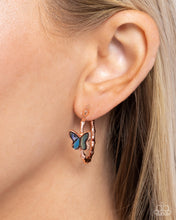 Load image into Gallery viewer, Butterfly Beginning - Copper Earring