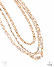 Load image into Gallery viewer, Tailored Trendsetter - Gold Necklace