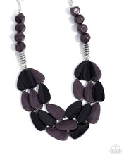 Load image into Gallery viewer, Smooth Spoken - Black Necklace