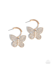 Load image into Gallery viewer, Butterfly Boundary - Gold Earring