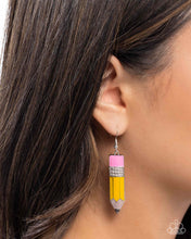 Load image into Gallery viewer, Iconic Institution - Yellow Earring