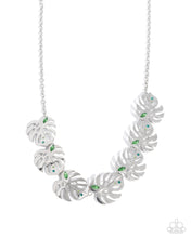 Load image into Gallery viewer, Leafy Legato - Green Necklace