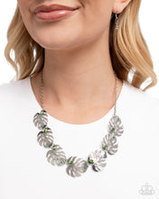 Load image into Gallery viewer, Leafy Legato - Green Necklace