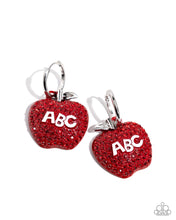 Load image into Gallery viewer, Adorable ABCs - Red Earring