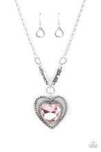 Load image into Gallery viewer, Heart Full of Fabulous - Pink Necklace
