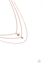 Load image into Gallery viewer, Trendy Twinkle - Copper Necklace