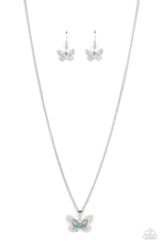 Load image into Gallery viewer, High-Flying Fashion - Blue Necklace