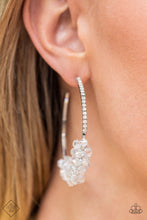 Load image into Gallery viewer, Bubble-Bursting Bling - White Earring