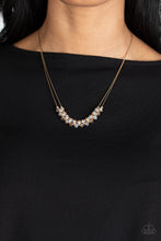 Load image into Gallery viewer, Shimmering High Society - Brown Necklace