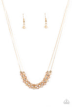 Load image into Gallery viewer, Shimmering High Society - Brown Necklace