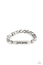 Load image into Gallery viewer, Just Pray - Silver Bracelet