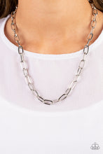 Load image into Gallery viewer, Boston Backdrop - Silver Necklace