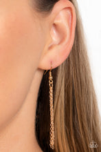 Load image into Gallery viewer, Posh Pyramid - Gold Necklace