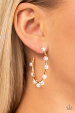 Load image into Gallery viewer, Night at the Gala - Gold Earring
