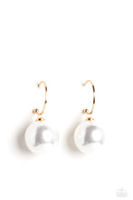 Load image into Gallery viewer, PEARL of My Eye - Gold Earring
