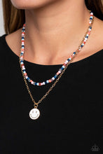 Load image into Gallery viewer, High School Reunion - Blue Necklace
