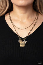 Load image into Gallery viewer, Masterpiece in Progress - Brass Necklace