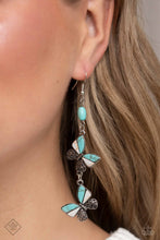 Load image into Gallery viewer, Spirited Soar - Blue Earring