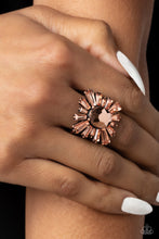 Load image into Gallery viewer, Starburst Season - Copper Ring