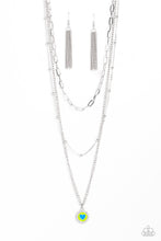 Load image into Gallery viewer, Burning Love - Green Necklace