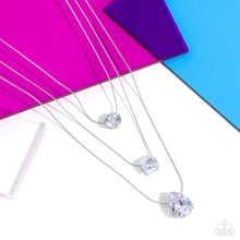 Load image into Gallery viewer, Lustrous Layers - White Necklace