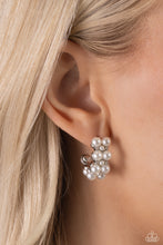 Load image into Gallery viewer, White Collar Wardrobe - White Earring