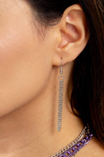 Load image into Gallery viewer, Locked Labor - Purple Necklace