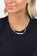 Load image into Gallery viewer, Happy to See You - Yellow Necklace