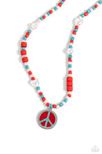 Load image into Gallery viewer, Pearly Possession - Red Necklace