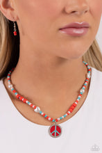 Load image into Gallery viewer, Pearly Possession - Red Necklace