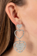 Load image into Gallery viewer, Couples Celebration - White Earring