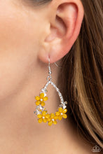 Load image into Gallery viewer, Boisterous Blooms - Yellow Earring