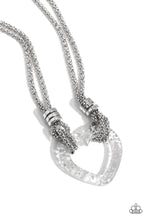 Load image into Gallery viewer, Lead with Your Heart - Silver Necklace