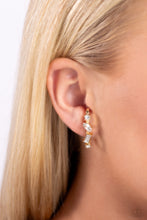Load image into Gallery viewer, Sliding Shimmer - Gold Earring
