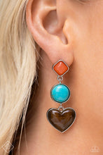 Load image into Gallery viewer, Desertscape Debut - Brown Earring