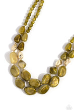 Load image into Gallery viewer, Seize the Statement - Green Necklace